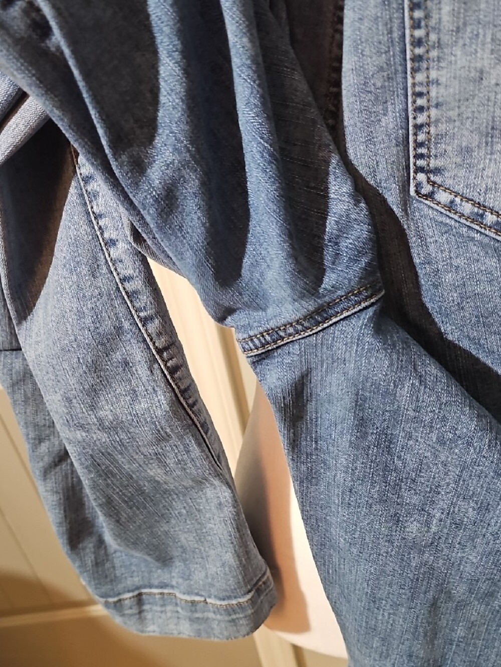 Torrid Bombshell Flare Light Blue Jeans - Picture 9 of 9